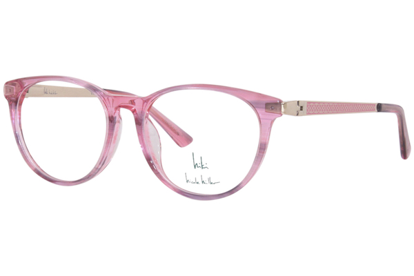 Nicole Miller Ella Eyeglasses Youth Girl's Full Rim Round Shape