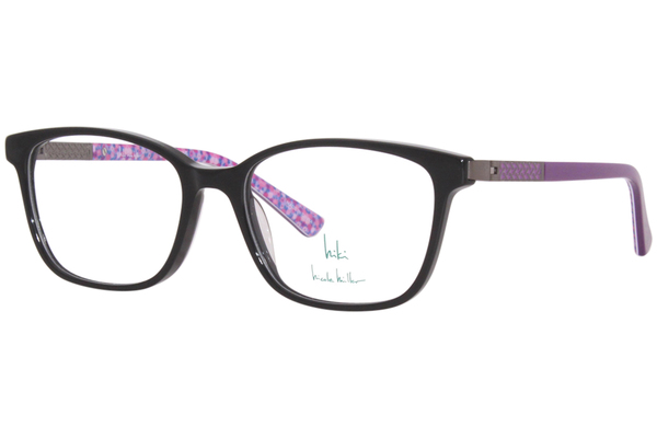  Nicole Miller Haley Eyeglasses Youth Girl's Full Rim Rectangle Shape 