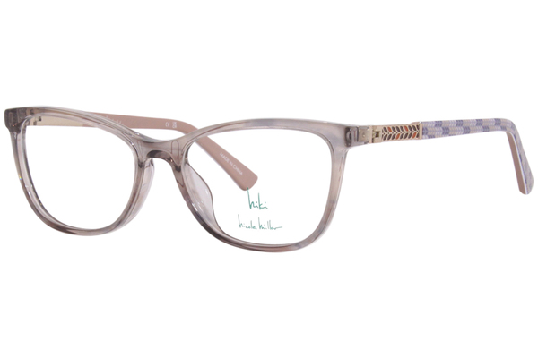 Nicole Miller Indra Eyeglasses Youth Girl's Full Rim Cat Eye