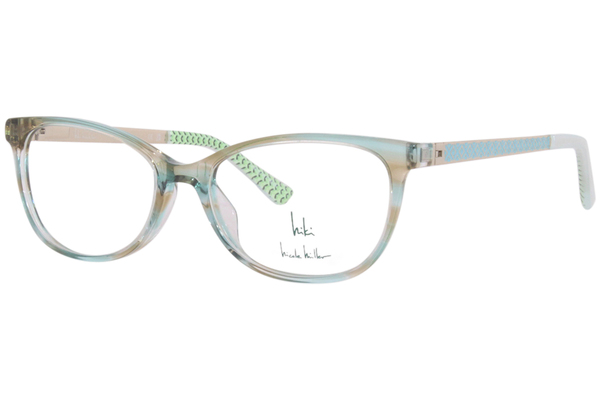 Nicole Miller Layla Eyeglasses Youth Girl's Full Rim Square Shape