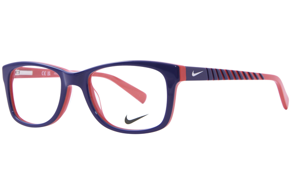 Nike 5509 Eyeglasses Boy's Full Rim Oval Shape