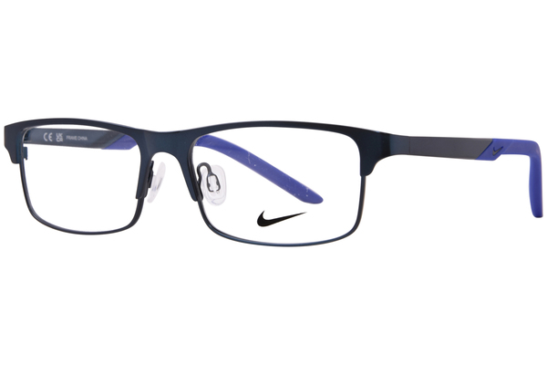 Nike Eyeglasses Youth Kids Full Rim Rectangle Shape