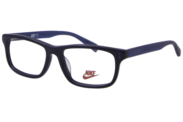  Nike Eyeglasses Youth Kids 5535 Full Rim Rectangle Shape 