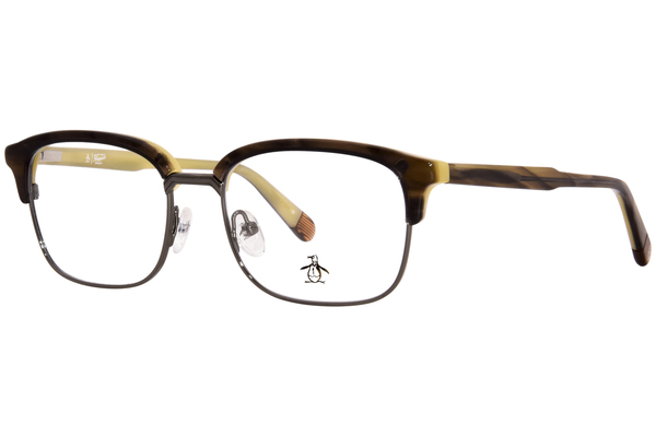  Original Penguin The Busboy Eyeglasses Youth Boy's Full Rim Square Shape 