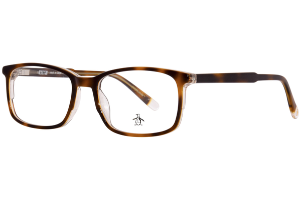 Original Penguin The Layne Jr Eyeglasses Youth Boy's Full Rim Rectangle Shape