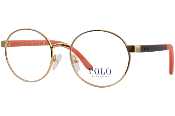 Polo Ralph Lauren PP8041 Eyeglasses Youth Kids Boy's Full Rim Round Shape