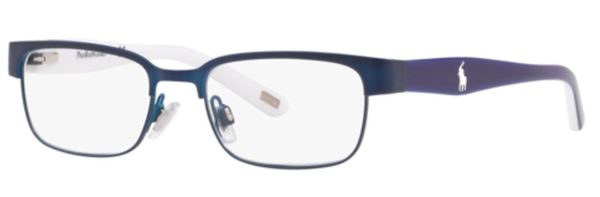 Polo Ralph Lauren PP8036 Eyeglasses Youth Kids Full Rim Rectangle Shape