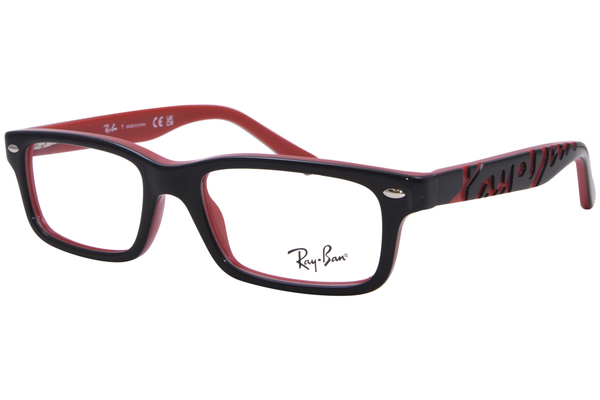 Ray Ban RY1535 Eyeglasses Youth Full Rim Rectangle Shape