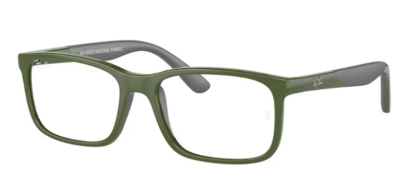 Ray Ban RY1621 Eyeglasses Youth Kids Full Rim Rectangle Shape