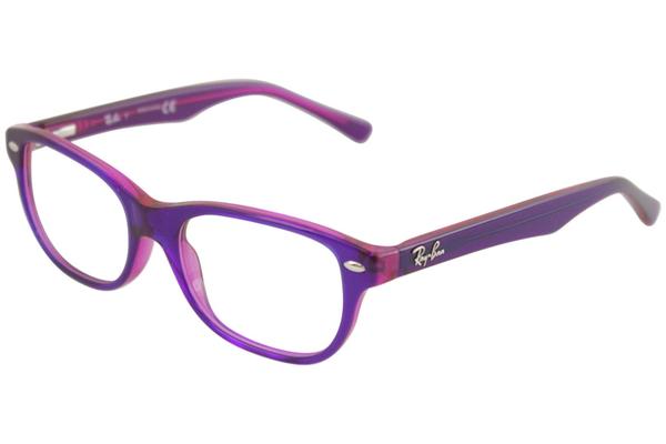 Ray Ban RY1555 Eyeglasses Youth Kids Full Rim Square Shape