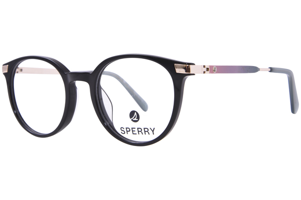  Sperry Maritime Eyeglasses Youth Kids Girl's Full Rim Round Shape 