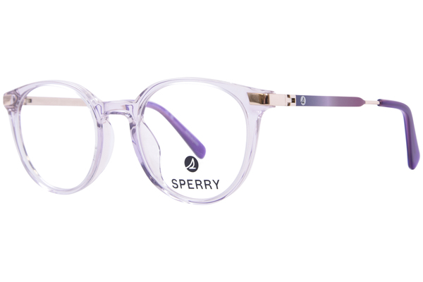 Sperry Maritime Eyeglasses Youth Kids Girl's Full Rim Round Shape