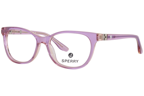  Sperry Seafish Eyeglasses Youth Girl's Full Rim Cat Eye 