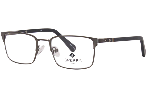  Sperry Wave-Driver C03 Eyeglasses Youth Boy's Gunmetal/Black Full Rim 47-17-125 