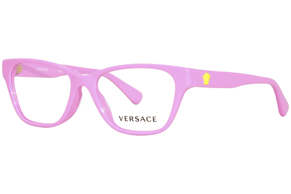  Versace VK3003U Eyeglasses Youth Kids Girl's Full Rim Rectangle Shape 