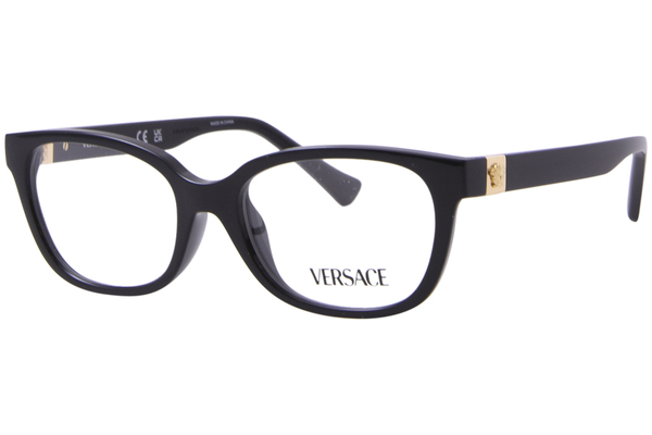  Versace VK3006U Eyeglasses Youth Kids Girl's Full Rim Rectangle Shape 