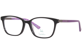 Nicole Miller Haley Eyeglasses Youth Girl's Full Rim Rectangle Shape