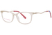 Betsey Johnson Girls Petite-Fille Eyeglasses Girl's Full Rim Square Shape