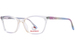 Hello Kitty HK373 Eyeglasses Youth Kids Girl's Full Rim Rectangle Shape