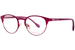 Lilly Pulitzer Hani Eyeglasses Youth Girl's Full Rim Round Shape