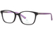 Nicole Miller Haley Eyeglasses Youth Girl's Full Rim Rectangle Shape