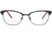 Betsey Johnson Cajj Eyeglasses Girl's Full Rim Oval Shape