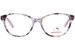 Hello Kitty HK346 Eyeglasses Girl's Full Rim Oval Shape