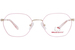 Hello Kitty HK356 Eyeglasses Youth Kids Full Rim Rectangle Shape