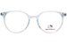 Hello Kitty HK382 Eyeglasses Youth Kids Girl's Full Rim Round Shape