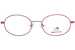 Hello Kitty HK385 Eyeglasses Youth Kids Girl's Full Rim Oval Shape