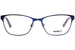 Kensie Patch Eyeglasses Youth Girl's Full Rim Square Shape