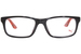 Puma Junior PJ0009O Eyeglasses Youth Full Rim Rectangle Shape