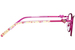 Betsey Johnson Tada Eyeglasses Youth Kids Girl's Full Rim Cat Eye