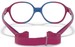 Vogue VY2011 Eyeglasses Youth Kids Full Rim Pillow Shape w/Strap