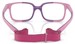 Vogue VY2016 Eyeglasses Youth Kids Full Rim Pillow Shape w/Strap