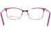 Betsey Johnson Be Kind Eyeglasses Youth Kids Girl's Full Rim Square Shape