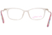 Betsey Johnson Girls Petite-Fille Eyeglasses Girl's Full Rim Square Shape