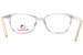 Hello Kitty HK372 Eyeglasses Youth Kids Girl's Full Rim Round Shape