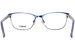 Kensie Patch Eyeglasses Youth Girl's Full Rim Square Shape