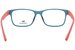 Lacoste L3804B Eyeglasses Youth Kids Full Rim Rectangle Shape