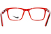 Nike 5548 Eyeglasses Youth Full Rim Rectangle Shape