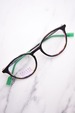 Lafont Onze Eyeglasses Youth Kids Full Rim Round Shape