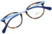 Lafont Music Eyeglasses Youth Infant Full Rim Round Shape